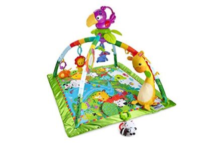 Fisher-Price Rainforest Music & Lights Deluxe Gym [Amazon Exclusive]